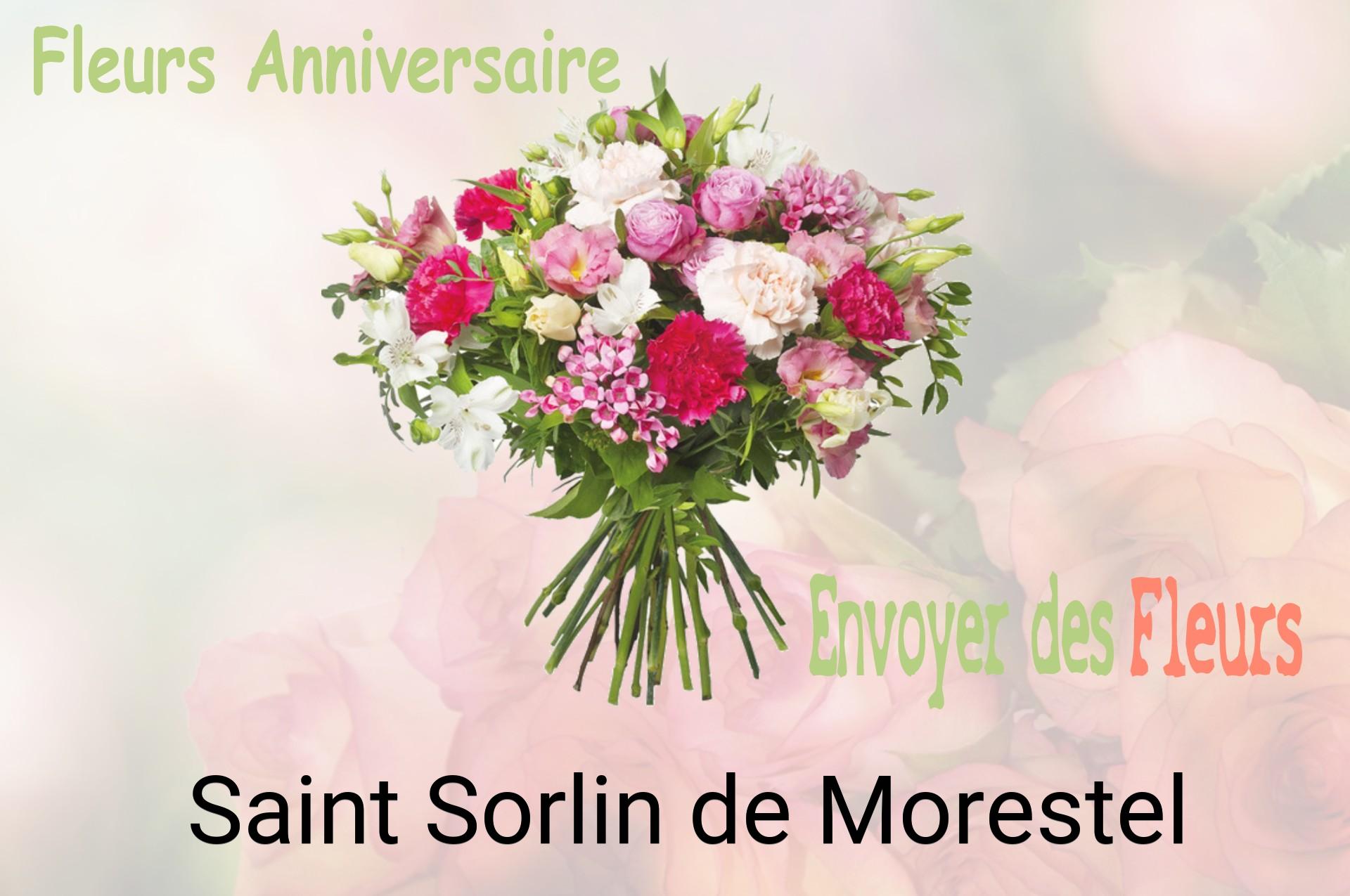 Bouquet de fleurs d’anniversaire livré à Saint-Sorlin-de-Morestel